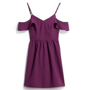 Truly Poppy Carolina Cold Shoulder Dress